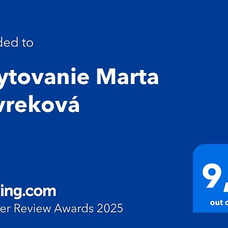 Ubytovanie Marta Vavrekova Habovka Dış mekan fotoğraf